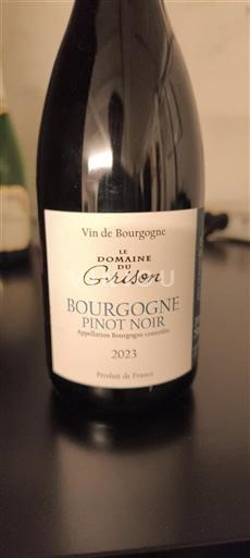 Burgundy Domaine Grison 2023