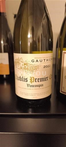 Burgundsko Chablis Premier Cru Gautherin Vaucoupin 2022