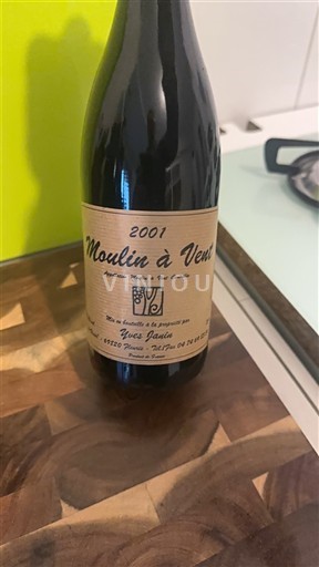 Beaujolais Moulin-à-vent Yves Janiaud 2001