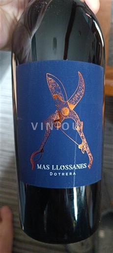 Víno Rouge sec Dotrera Mas Lloussanes Non millésimé Francie Roussillon Côtes-du-Roussillon AOC