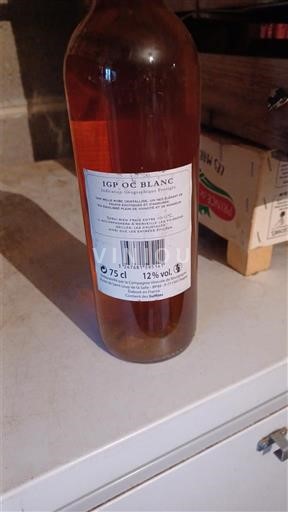 Víno Blanc sec Jules descombins 2015 Francie Languedoc Nespecifikováno AOC