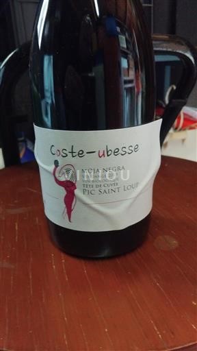 Langvedok Pic-saint-loup Coste-Ubesse Moja Negra Tête de 2019