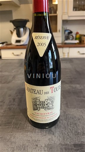 Údolí Rhôny Vacqueyras Château S Tours Réserve 2005