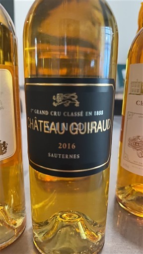 Bordeaux Sauternes Grand Cru Château Guiraud 2016