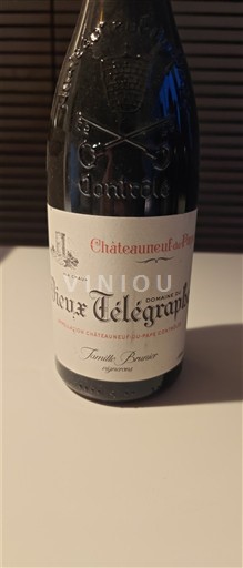 Vale do Ródano Châteauneuf-du-Pape Domaine Vieux Télégraphe 2018