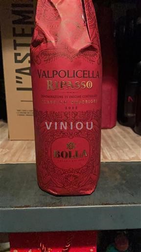 Vénétie Valpolicella Ripasso Bolla Ripasso Superiore 2022