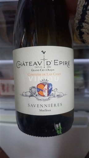 Loiredalen Savennières Château Epiré Comtesse de Las Cases 2019