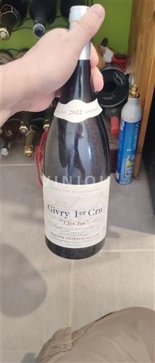 Burgundi Givry Premier Cru Domaine Tatraux Clos Jus 2022