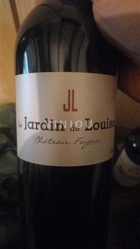 Bordeaux Cadillac-côtes-de-bordeaux Château Fayau Le Jardin de Louison 2012