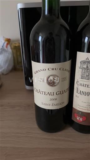 Bordeaux Saint-Émilion Grand Cru Classé Château Guadet 2008