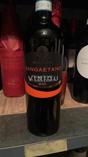 Puglia Primitivo di Manduria Due Palme Sangaetano Non-Vintage