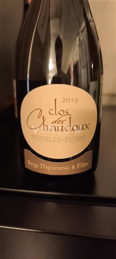 Údolí Loiry Pouilly-fumé Serge Dagueneau & Filles Clos des Chaudoux 2019