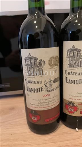 Bordéus Saint-Émilion Grand Cru Grand Cru Château Laniote 2002