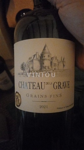 Bordeaux Côtes-de-bourg Château La Grave Grains Fins 2021