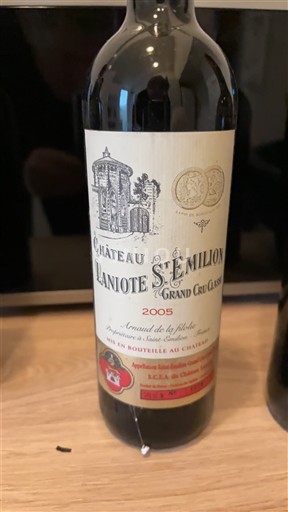 Bordéus Saint-Émilion Grand Cru Château Laniote 2005