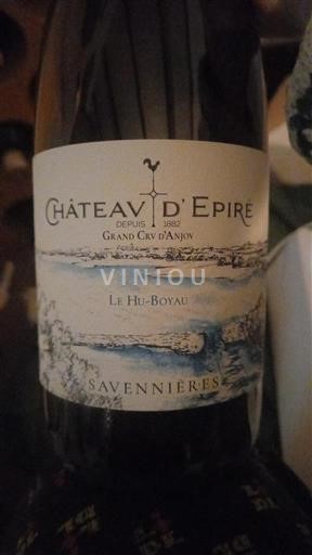 Loiredalen Savennières Château Epiré Le Hu-Boyau 2022