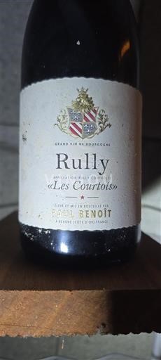 Burgundsko Rully Domaine Benoit Les Courtois 2020