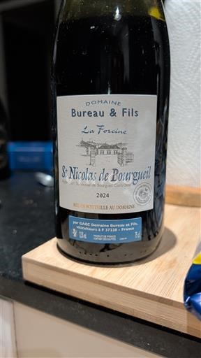 Thung lũng sông Loire Saint-Nicolas-De-Bourgueil Bureau & fils La Forcine 2024