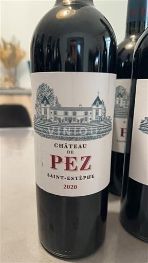 Bordeaux Saint-Estèphe Château Pez 2020