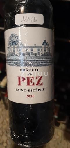 Bordoja Saint-Estèphe Château Pez 2020