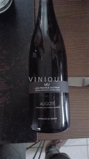 Burgundsko Bourgogne-aligoté Les Frères Dutruy Expression de Terroir Neročník