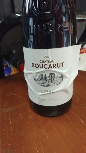 Rhônen laakso Lirac Château Boucarut Ulysse 2017