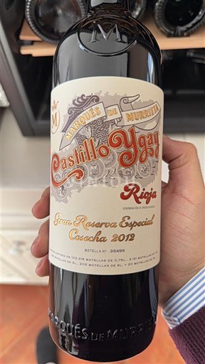 La Rioja Rioja Marqués de Murrieta Castillo Ygay Gran Reserva Especial 2012