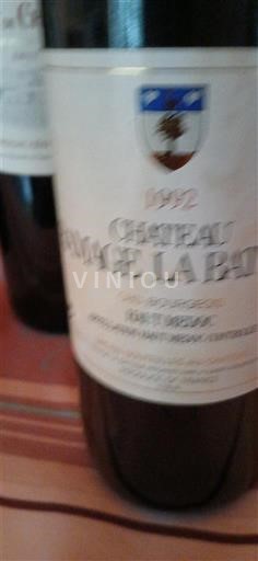 Bordeaux Saint-Émilion Château Fombrauge La Baume 1992