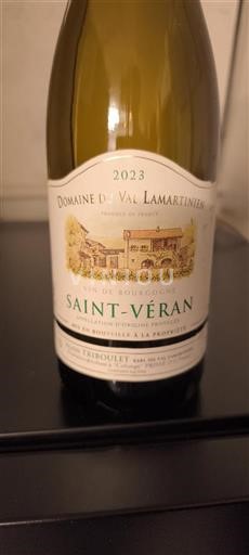 Burgundsko Saint-Véran Domaine Val Lamartinien 2023