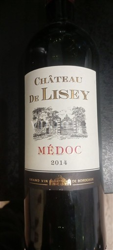 Bordéus Médoc Château Lisey 2014