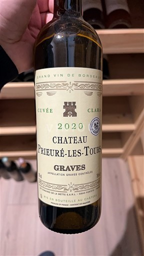 Burdeos Graves Château Prieuré-Les-Tours Clara 2020