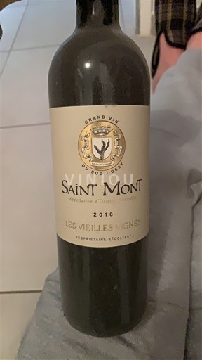 Tây Nam Saint-Mont Les Vieilles Vignes 2016