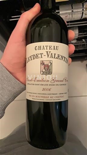 Bordeaux Saint-Émilion Grand Cru Grand Cru Château Leydet-Valentin 2006