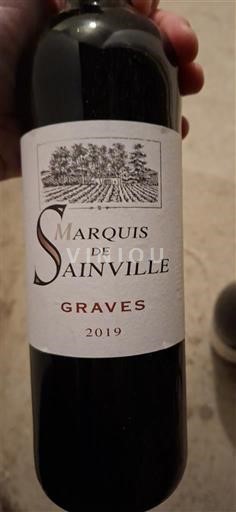 Bordeaux Graves Marquis de Sainville 2019