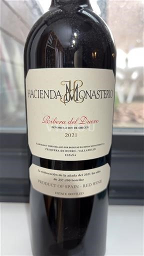 Castilla og León Ribera del Duero Hacienda Monasterio 2021