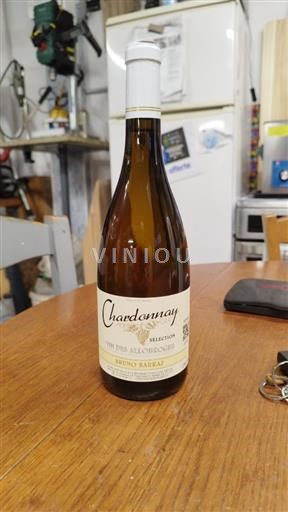 Alps and Rhodanian Region Wines of the Allobroges Chardonnay sélection Bruno barraz Non-Vintage