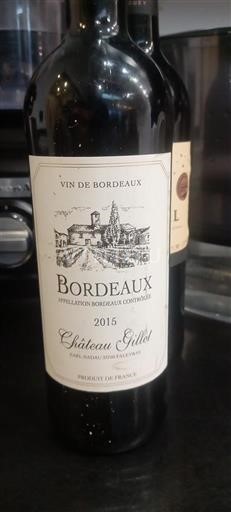 Bordeaux Château Gillet 2015