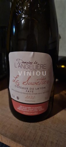 Loire-dalen Ikke specificeret Domaine L'Angelière Le Succèllier 2021