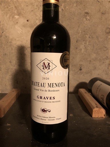 Bordéus Graves Château Menota 2020