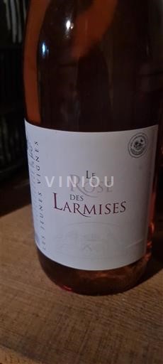Burdeos Bordeaux rosado Les Jeunes Vignes Le Rosé des Larmises Sin añada
