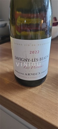 Burgundy Savigny-lès-Beaune Domaine Arnoux Père et Fils Les Piquantins 2022