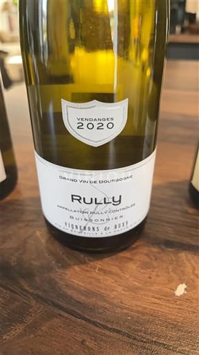 Burgundsko Rully Vignerons de Buxy Buissonier 2020