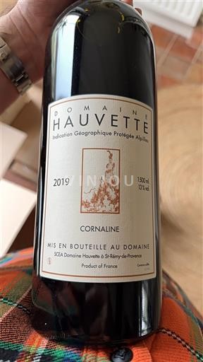 Alpes và các vùng Rhodanien Alpilles Domaine Hauvette Cornaline 2019