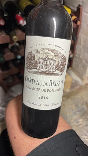 Bordeaux Lalande-de-Pomerol Château Bel-Air 2016