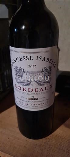 Bordeaux Princesse Isabelle 2022
