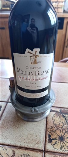 Bordeaux Montagne-Saint-Émilion Château Moulin Blanc 2019