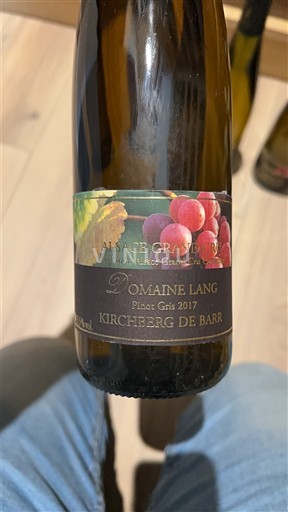 Alsazia Non specificato Grand Cru Domaine Lang Kirchberg de Barr 2017
