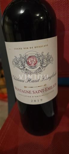 Bordeaux Montagne-saint-émilion Château Haut Langlade 2019