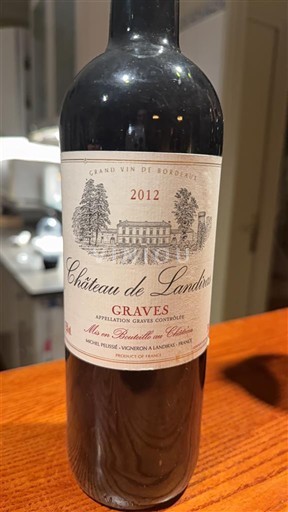 Bordeaux Graves Château Landiras 2012