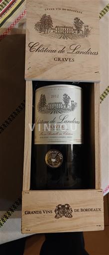 Burdeos Graves Château Landiras 2012
